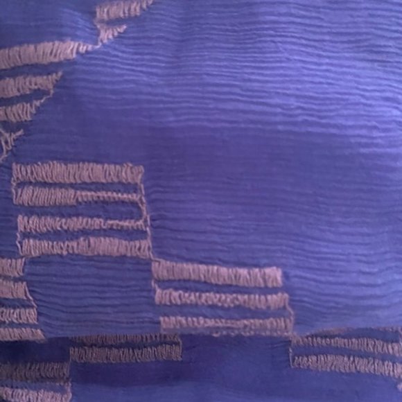 On hold Tt Collection Beautful Purple Silk Dress - Picture 3 of 14